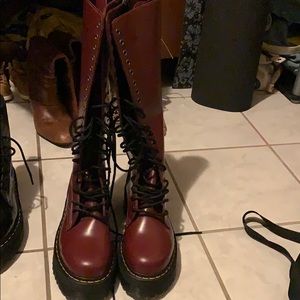 Doc Marten lace up boot US 8